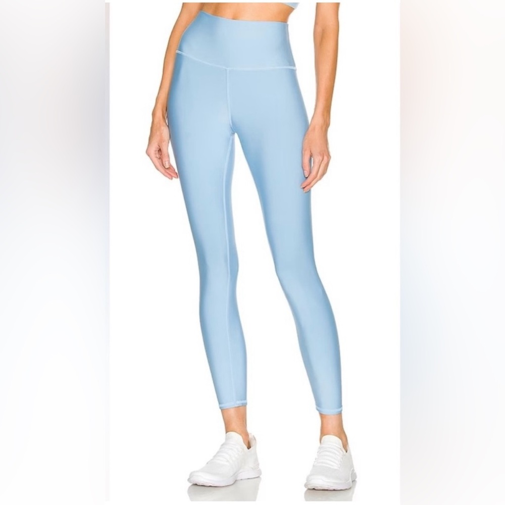 Alo yoga baby blue high waisted airlift leggings